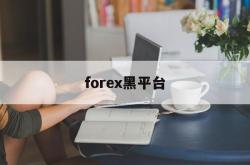 forex黑平台(forex game)